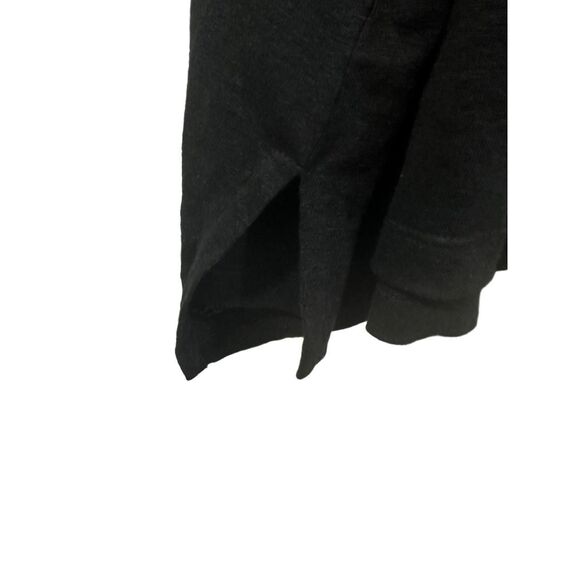 EILEEN FISHER Tunic Top Womens Size 2X Black Drapey V-Neck Asymmetrical - Picture 4 of 7